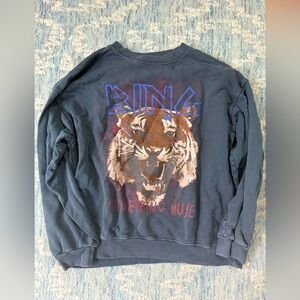 Anine Bing 100% cotton sweatshirt with lion. Worn a handful of times